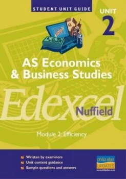 Image of As Economics and Business Studies. Unit 2. Efficiency by Andrew Ashwin Paperback