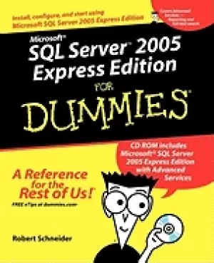 Image of microsoft sql Server 2005 express edition for dummies