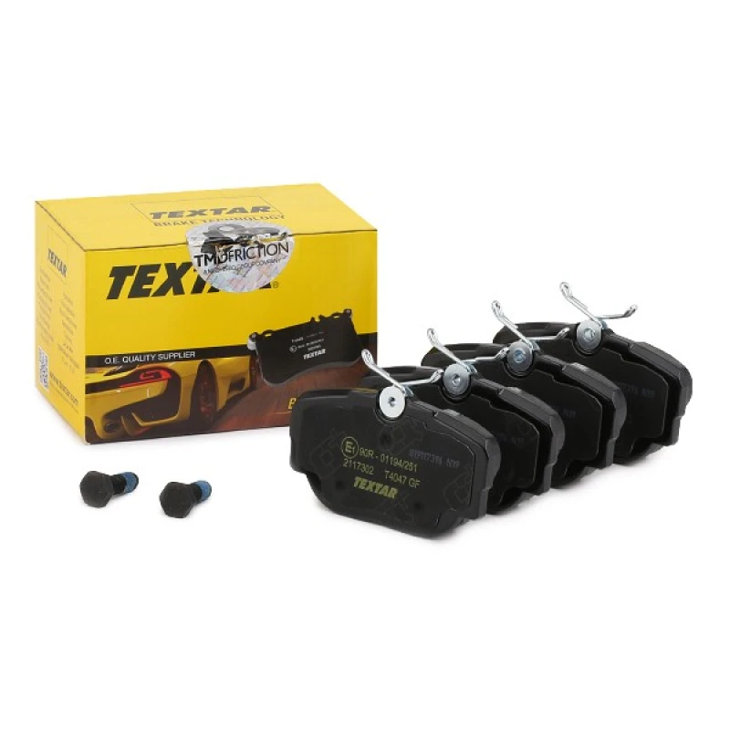 Image of Brake pad set TEXTAR 2117302