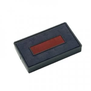 image of Colop E2002 Replacement Stamp Pad Blue Red Pack of 2 E2002