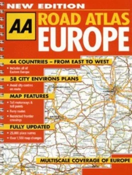 Image of Road Atlas Europe Book