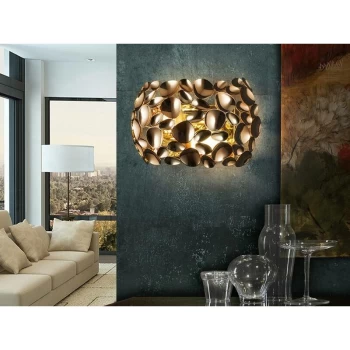 image of Schuller Lighting - Schuller Narisa - 2 Light Wall Lamp Rose Gold, E14