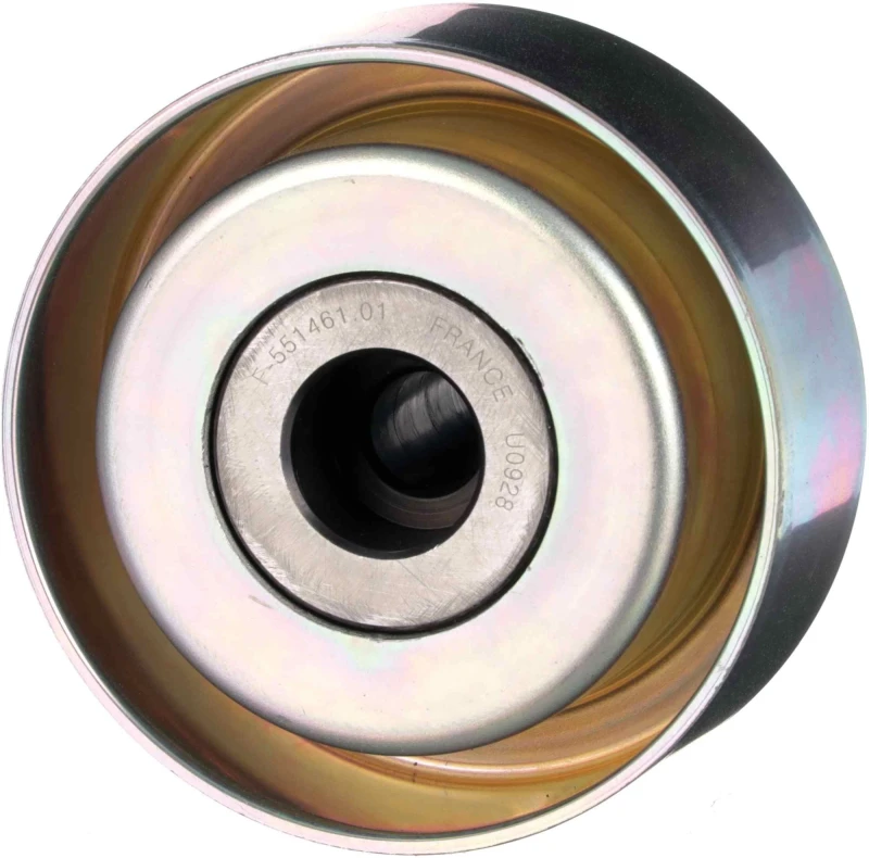 Image of GATES T36361 Idler Pulley Micro-V UNIQUE FIT Metal Deflection/Guide Pulley,v-ribbed belt (312)