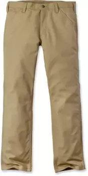 Image of Carhartt Rugged Stretch Canvas Pants, beige, Size 42, beige, Size 42