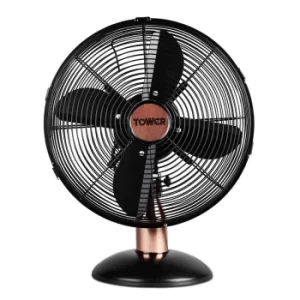 image of Cavaletto 12" Desk Fan, Black