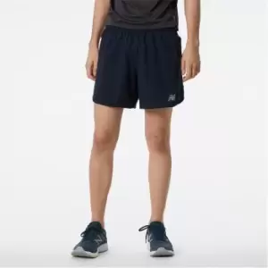 image of New Balance Impact 5" Running Shorts Mens - Blue