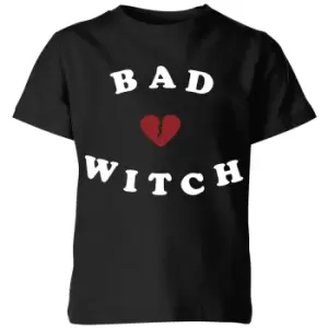 Image of Bad Witch Kids T-Shirt - Black - 9-10 Years