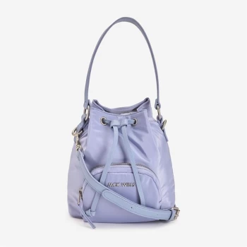 image of Jack Wills Mini Drawstring Bag - Soft Blue