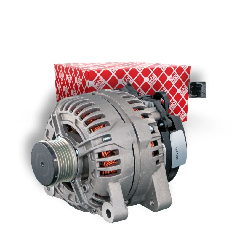 Image of FEBI BILSTEIN 101528 Generator Alternator Charging Current: 150A, Voltage: 12V Alternator (4)
