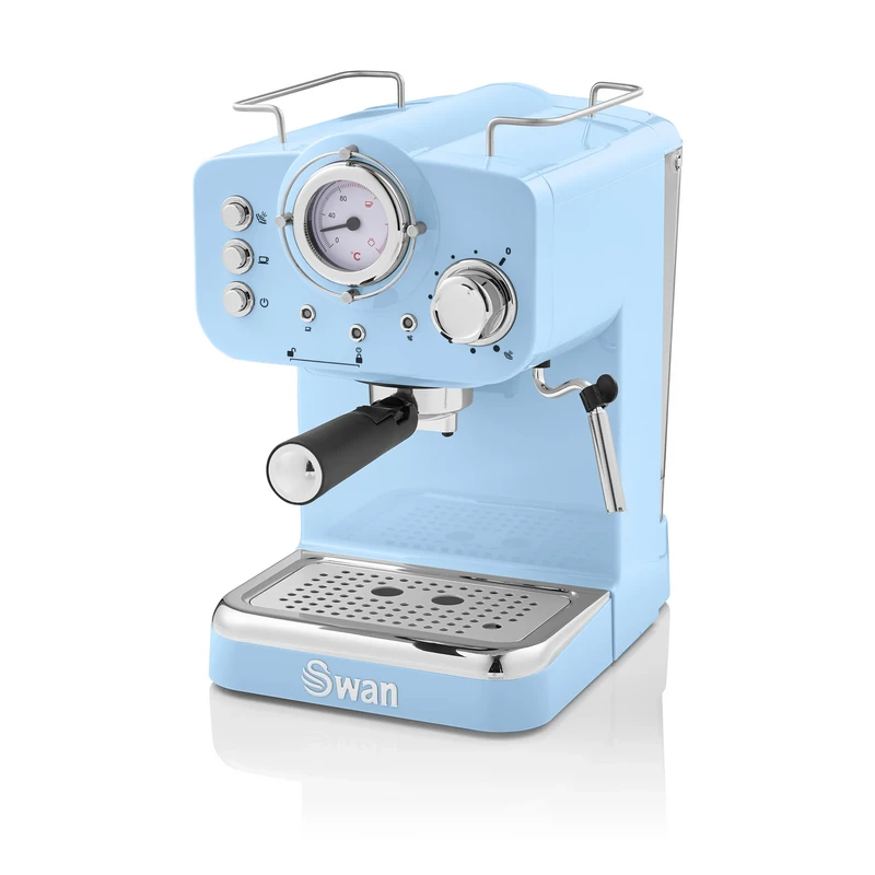 Swan Blue Pump Espresso Coffee Machine