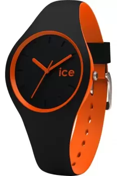 Image of Ladies Ice-Watch Duo Black-Orange Watch 001528