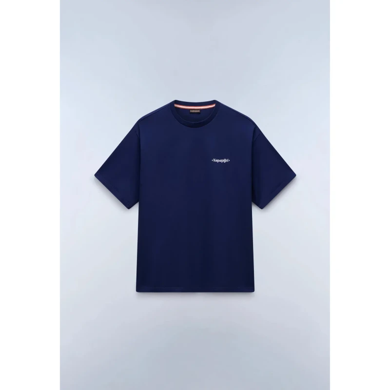 Image of T-Shirt Napapijri Fluorite Bleu Male M