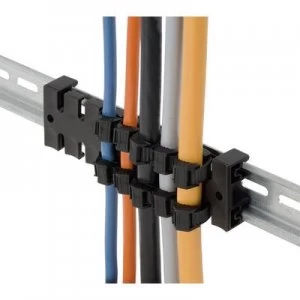 Image of Icotek KZL 140 Strain relief strip Polyamide Black