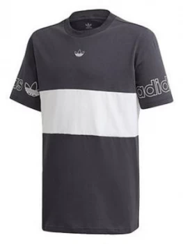 Image of Adidas Originals Pantanel T-Shirt - Black