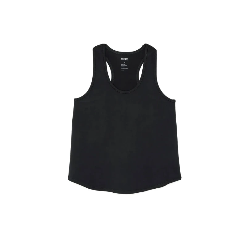 Image of Girlfriend Collective Womens tank top Girlfriend Collective Reset Noir Female XS
