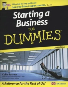 Image of Starting a Business for Dummies by Colin Barrow Paperback