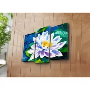 Image of 3PATK-61 Multicolor Decorative Canvas Painting (3 Pieces)