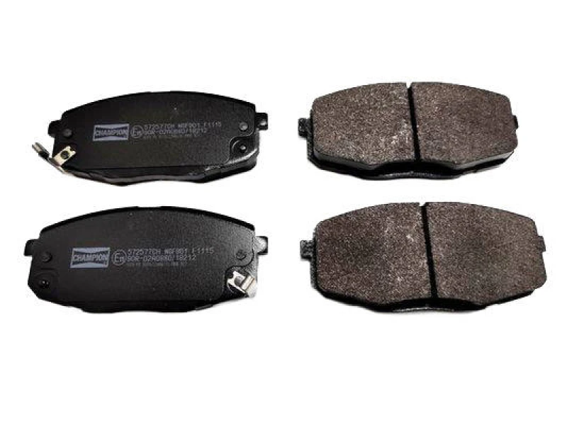 Image of CHAMPION 572577CH Brake pad set with acoustic wear warning Brake Pad Set,disc brake (402)
