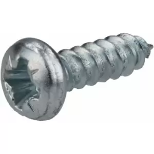 image of R-tech - 337110 Pozi Pan Head Self-Tapping Screws No. 6 13.0mm - Pack Of 100