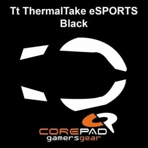 Image of Corepad Skatez Replacement Mouse Feet For Tt Esports Black cs28390