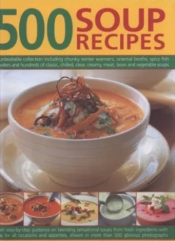 Image of 500 Soup Recipes by Bridget Jones Hardback