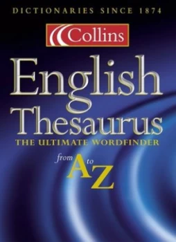 Image of Collins Thesaurus by Lorna Gilmour Hardback