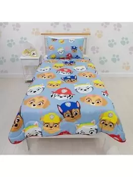 Image of Paw Patrol Paw Patrol Bold Single Coverless Duvet