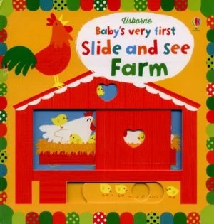 Image of Usbonre Babys Very First Slide and See Farm by Stella Baggott Hardback