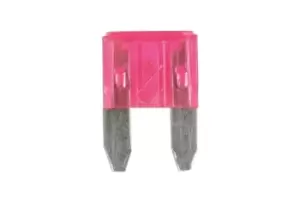 image of Mini Blade Fuse 4-amp Pink Pack 25 Connect 30425