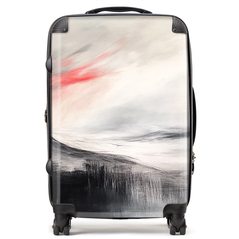 Image of Designer Luggage Isla Quinn: 00001 Suitcase in Grey Size: Large Grey Unisex Large