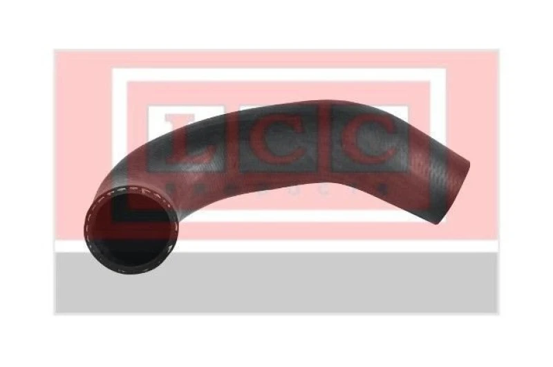 Image of LCC LCC6138 Turbocharger Hose AEM (Ethylene Acrylate Rubber) AEM (Ethylene Acrylate Rubber) Charger Intake Hose (3314)