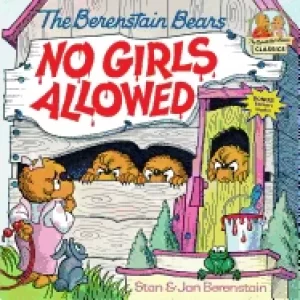 Image of berenstain bears no girls allowed