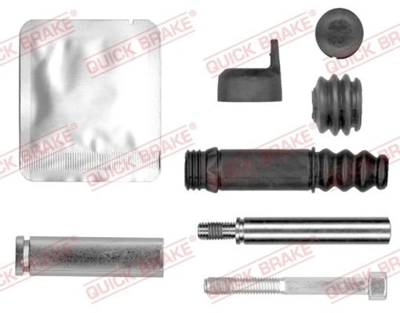 Image of QUICK BRAKE Guide sleeve kit, brake caliper QUICK BRAKE 113-0048X