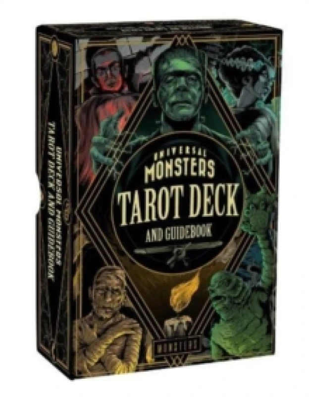 Image of Universal Monsters Tarot Deck and Guidebook Hardback