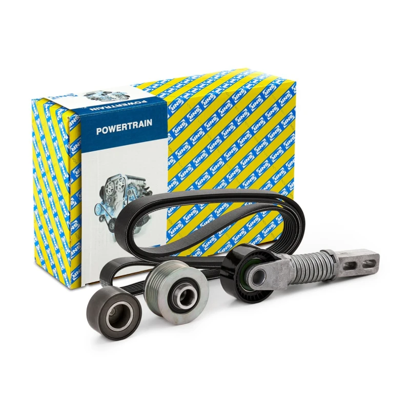 Image of SNR KA855.08 V-ribbed belt set V-Ribbed Belt Set (542)