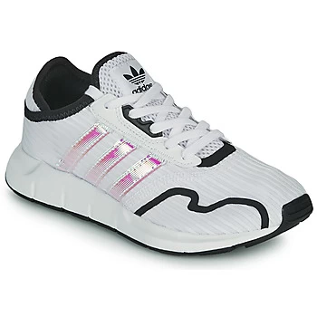 Image of adidas SWIFT RUN X J Girls Childrens Shoes Trainers in White