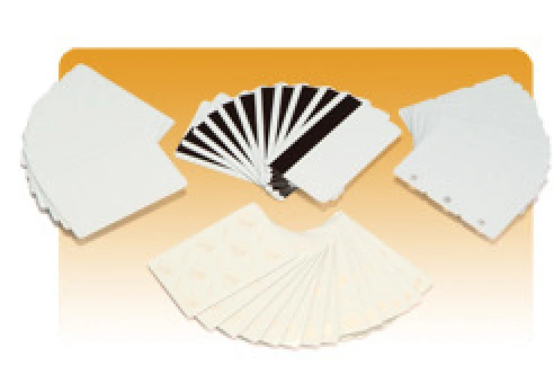 Image of Zebra PVC Card. 30 mil
