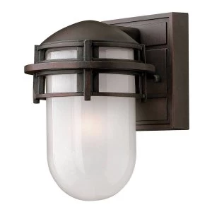 Image of 1 Light Outdoor Wall Lantern Victorian Bronze IP44, E27
