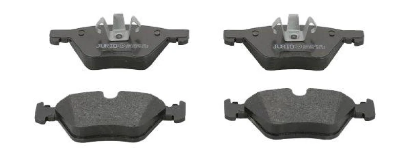 Image of JURID 573187J Brake pad set prepared for wear warning indicator Brake Pad Set,disc brake (402)