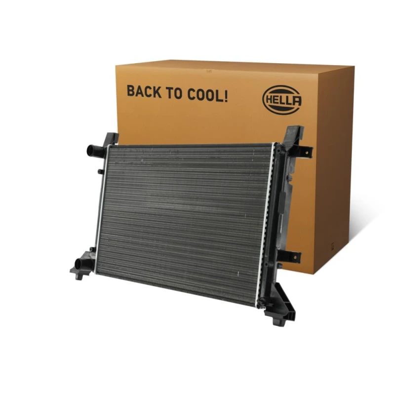 Image of HELLA Engine radiator HELLA 8MK 366 302-041