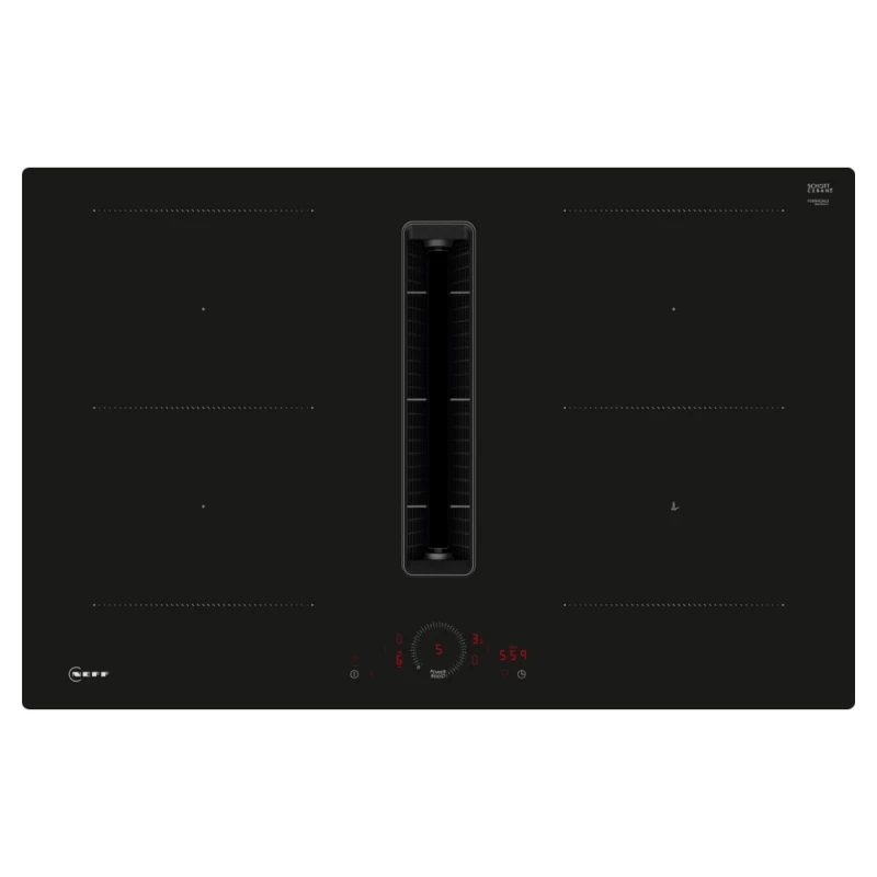 Image of NEFF V58NHQ4L0 80cm Venting Induction Hob - Black