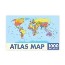 Image of Modern Maps 100 Piece Jigsaw
