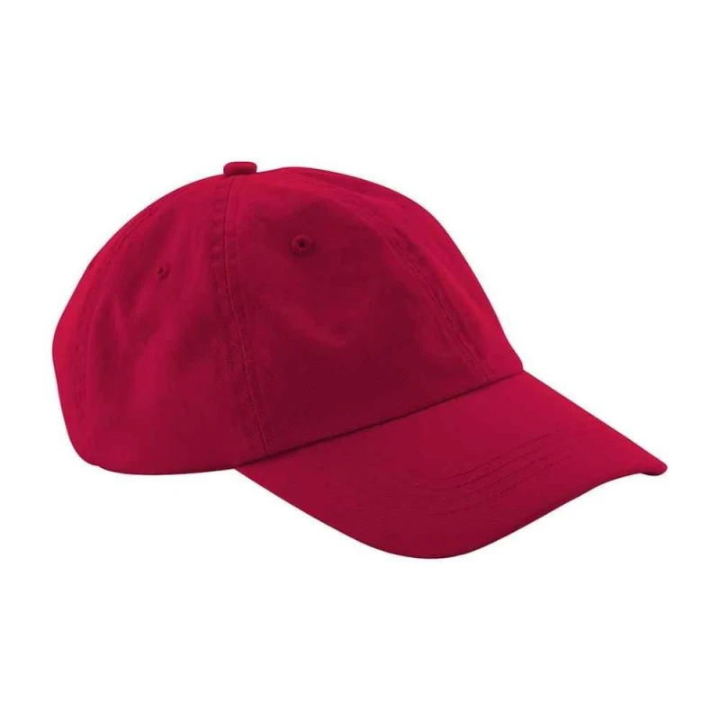 Image of Beechfield Womens 6 Panel Low Profile Cap in Red Red Female One Size