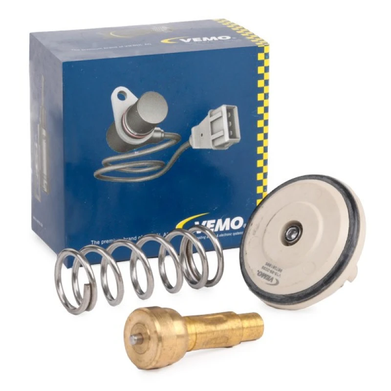 Image of VEMO V15-99-2039 Engine thermostat Original VEMO Quality, Opening Temperature: 87°C, with gasket/seal Thermostat,coolant (316)