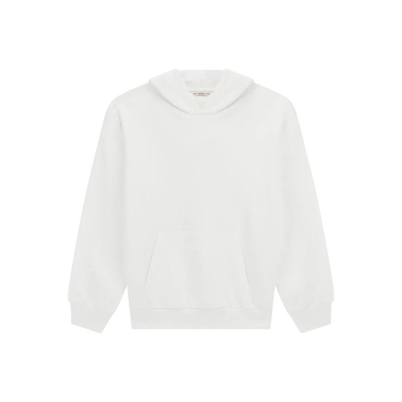 Image of Guess Girls oversized hoodie Guess Active Top Blanc Female 14 ans