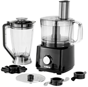 Image of Tower T18007BLK 2L 750W Food Processor