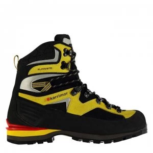 Image of Karrimor Alpiniste Mens Mountain Boots - Black/Yellow