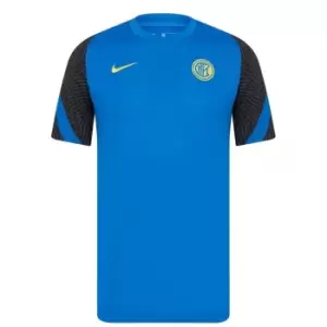 Image of Nike Inter Milan Strike Training Top 2020 2021 - Blue