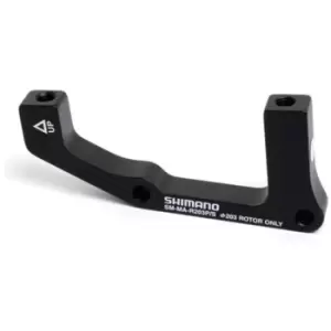 Image of Shimano Post Mount Calliper Adapter for Rear IS Frame Mounts - Black
