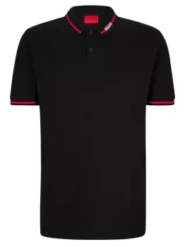 HUGO Dostner Polo Shirt Black